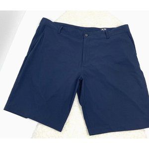 Adidas Mens Climalite Golf Shorts  Size 42 Navy Blue Athletic Shorts Lightweight